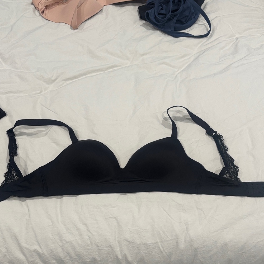 Soma ENBLISS Luxe Wireless Bra with Lace Back